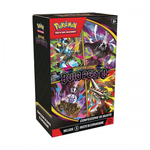 POKEMON Megaevoluzione BUIO PESTO in Bundel M5 Gioco di carte Collezionabili In busta (x cm) ITA…x6…x180